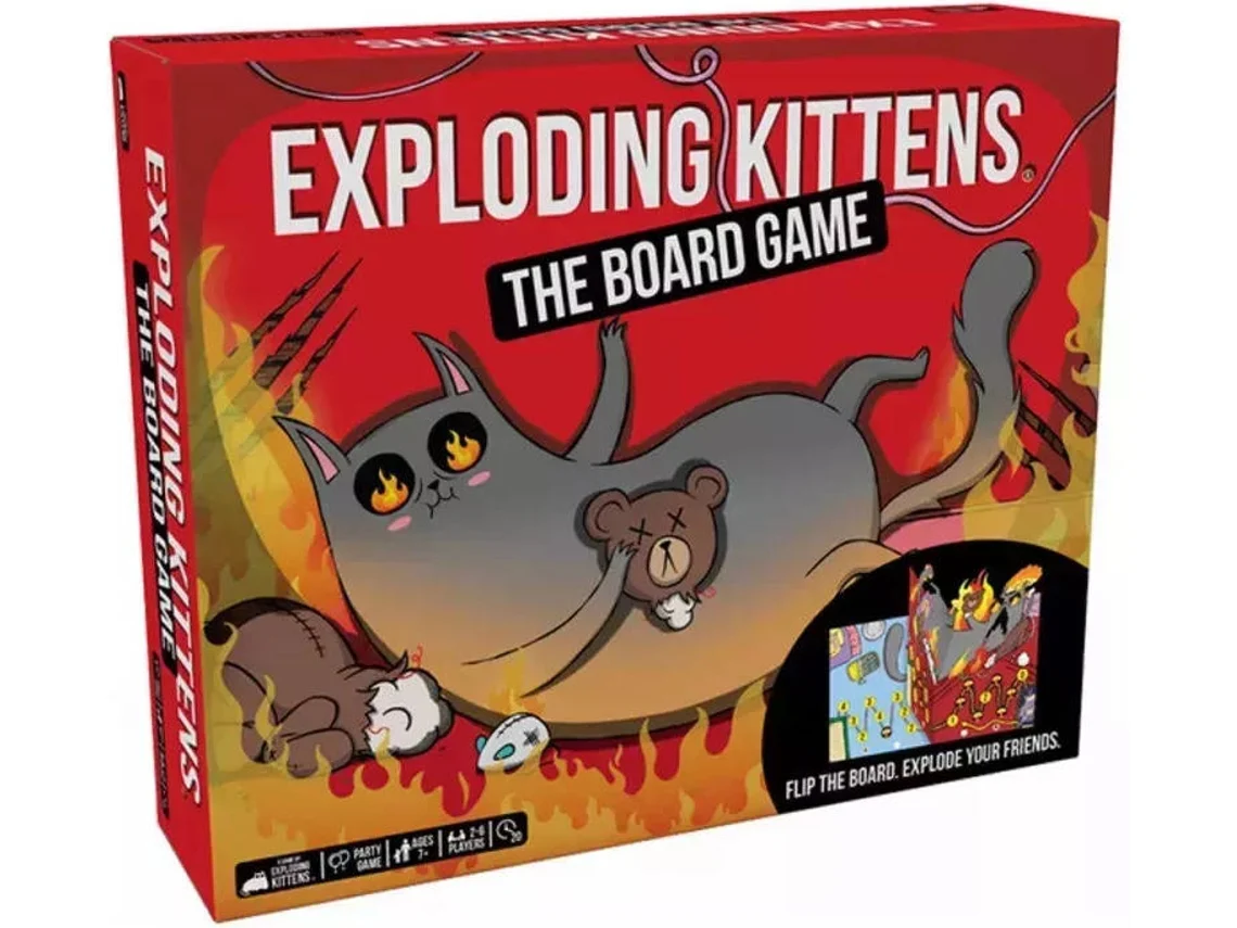 Juego de Mesa EXPLODING KITTENS The Board Game (Edad mínima recomendada: 7 años)