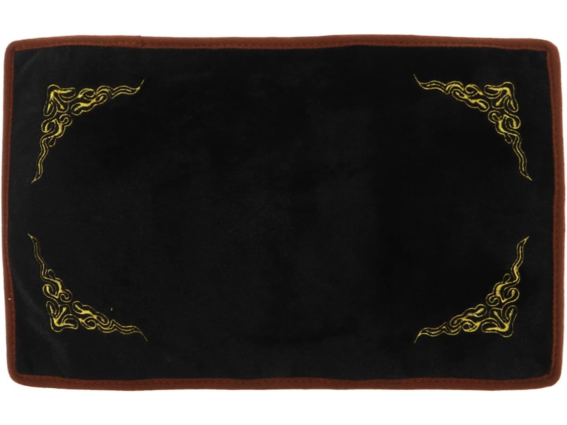 Alfombrilla Terciopelo Doble Joyería 23x40 Organizador Suave Cojín Protector Relojes Pulseras Bandeja
