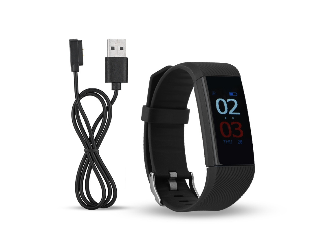 Pulsera Inteligente (monitoreo De Frecuencia Cardíaca, Conexión Bluetooth)