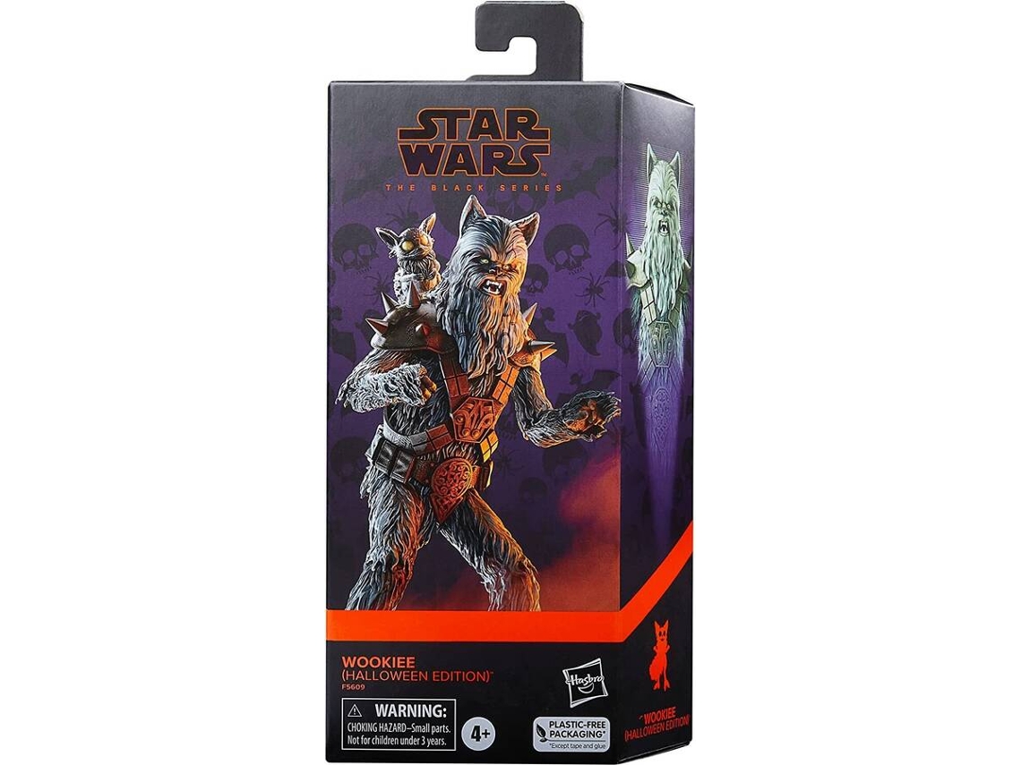 Figura de Acción STAR WARSThe Black Series Wookiee Edición Halloween (5,08x12,7x22,86)