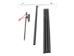 Soporte Ligero, Plegable Y De Altura Regulable Para Linterna De Camping, Ideal Para Acampar Al Aire Libre.