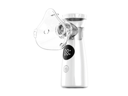 Nebulizador Ultrasónico Doméstico, 3 Modos De Pulverización, Pantalla Digital Led, Para Niños Y Adultos, Carga Usb (blanco) Czhhmart
