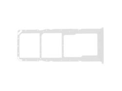 Bandeja Sim Para Samsung Galaxy A21s Adaptador Tarjeta Micro Sd Repuesto Blanca
