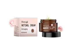 Crema antiedad con retinol y efecto reafirmante.