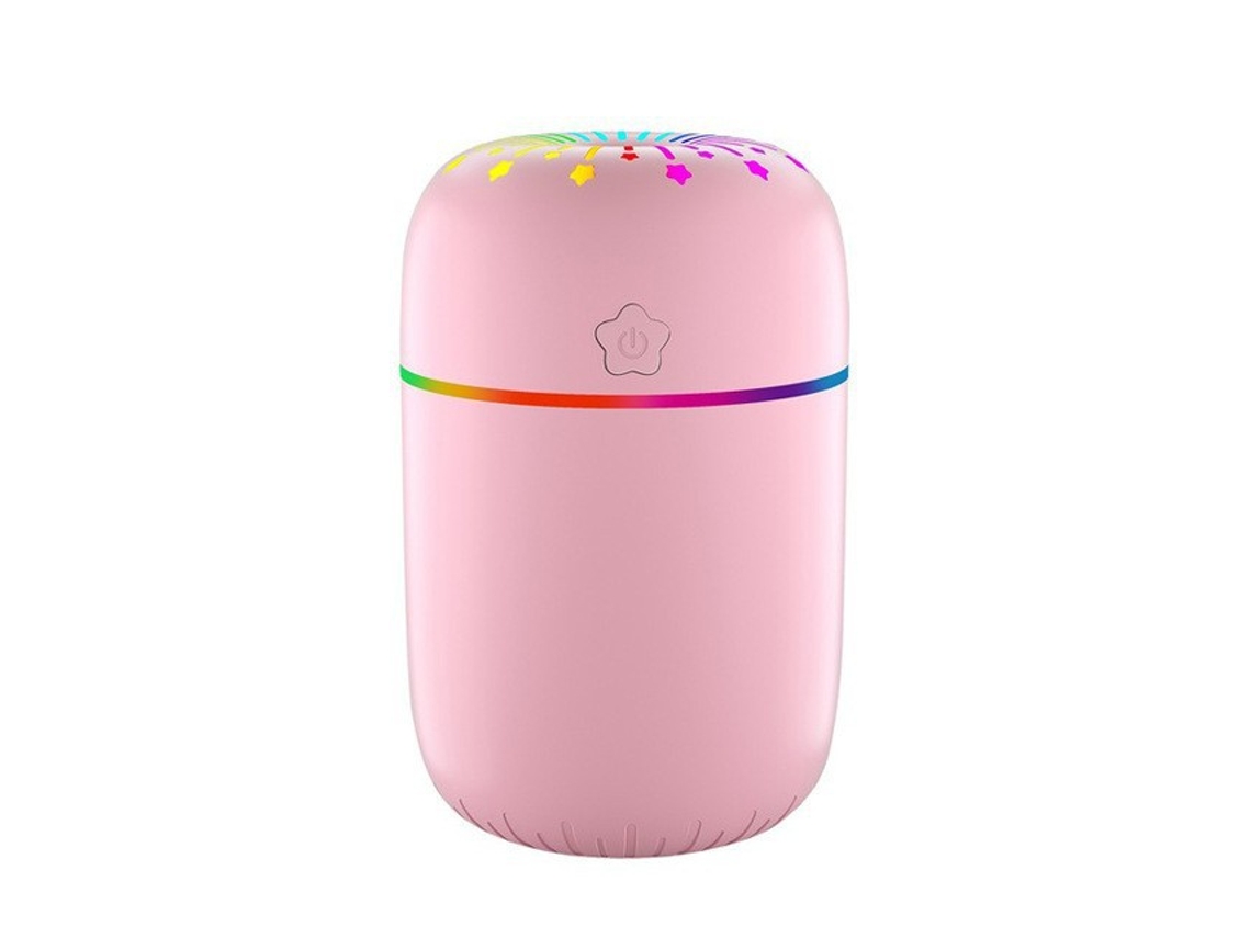 Humidificador TRUMSEN-GM Difusor de Aceite Perfumado Rociador 300Ml-Rosa