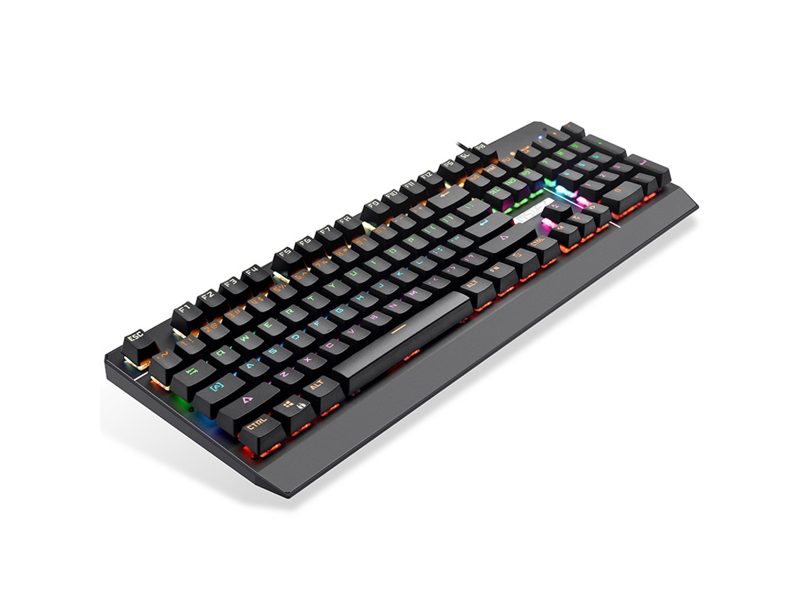 Teclado Mecânico TRUMSEN 940A RGB Gaming Negro