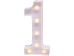 Letras com Luzes Led para Decoração de Interiores 1