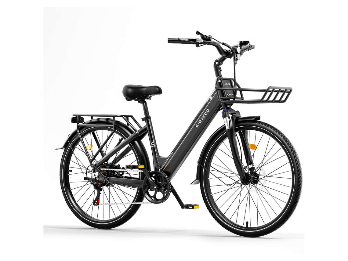 Bicicleta Eléctrica Urbana Ebycco V1 Con Batería De 36 V Y 15,6 Ah Y Cambio Shimano De 7 Velocidades