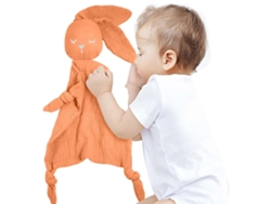 Manta De Confort Para Bebé Con Juguete Peluche Conejo, Manta Segura Para Niños