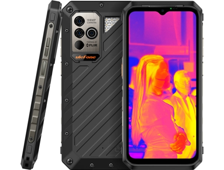 Smartphone ULEFONE Armor 18T (6.58'' - 12 GB - 256 GB - Negro)