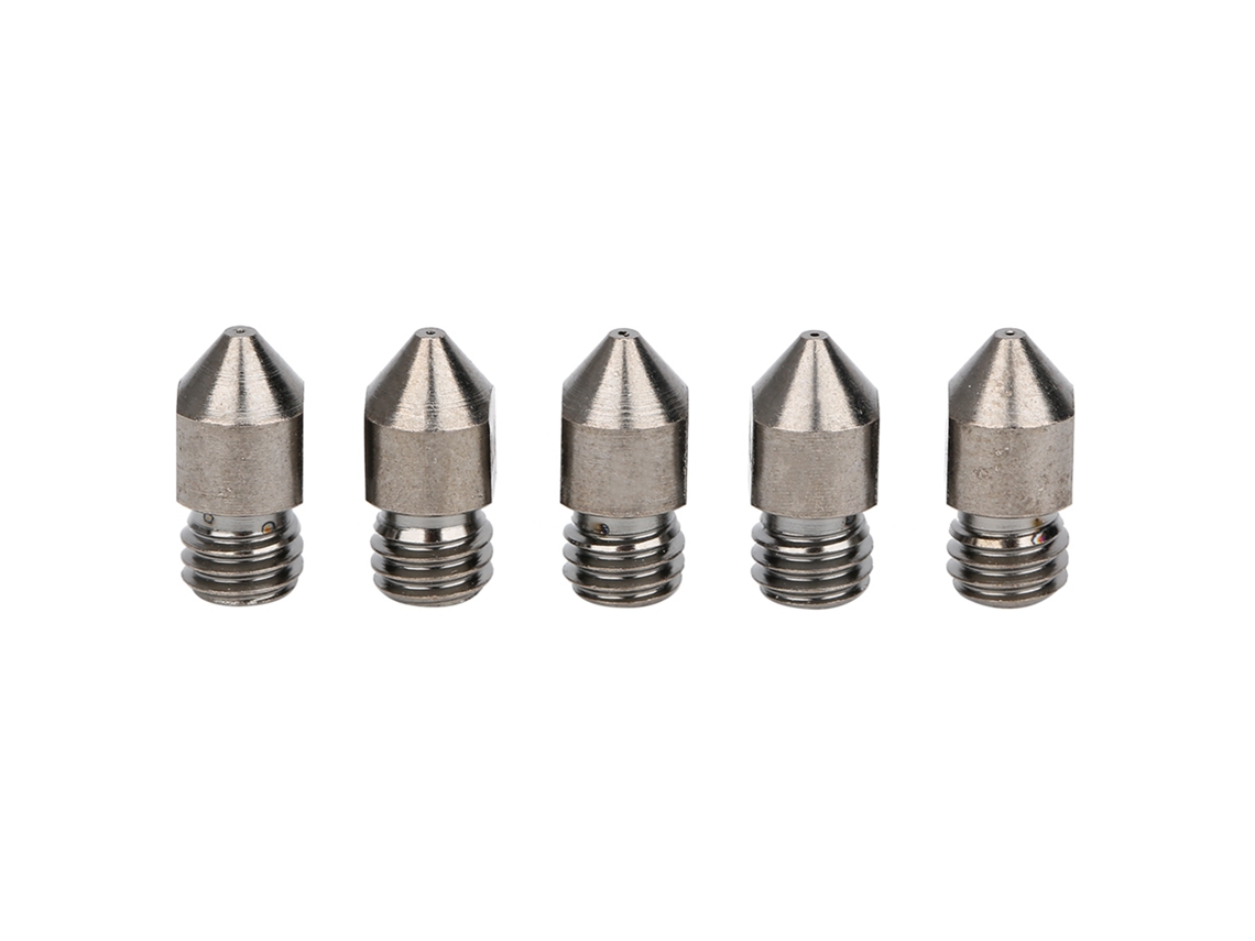 Conjunto De Bicos Para Impressora 3d Mk8 1.75mm Aço Temperado 0.2-1.0mm Acessórios