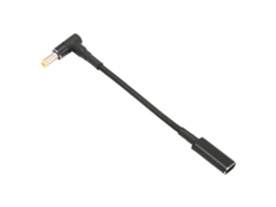 Adaptador Usb-c A Dc 5,5x2,5mm 100w De Doble Chip Con Nailon Tejido Seguro Para Portátil