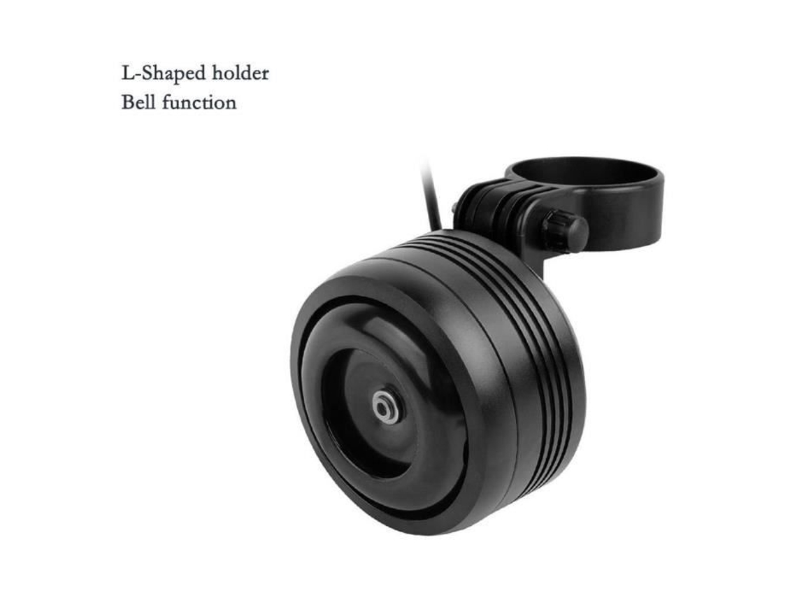 Modelo Yl202623-Bk1-01 Bocina electrónica inalámbrica 125Db Carga USB Timbre de bicicleta eléctrica Control remoto Alarma antirrobo Scoot de bicicleta