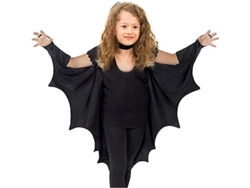 Alas negras, accesorio de disfraz para dragón, vampiro, murciélago, niños, adultos, Halloween
