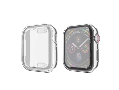 Carcasa de Reloj SLOWMOOSE para Apple (Plateado - 40Mm Série 5 4)