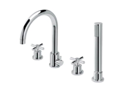 Grifería Para Bañera De Latón Cromado Colección 0088 Erymanthe