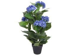 Planta artificial VIDAXL Azul Plástico (60 cm)