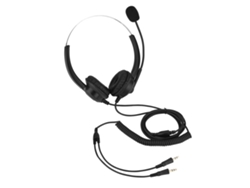 Auriculares Inalámbricos Para Centros De Llamadas Con Cancelación De Ruido, Almohadillas Giratorias De 330° Y Conector De 3,5 Mm.
