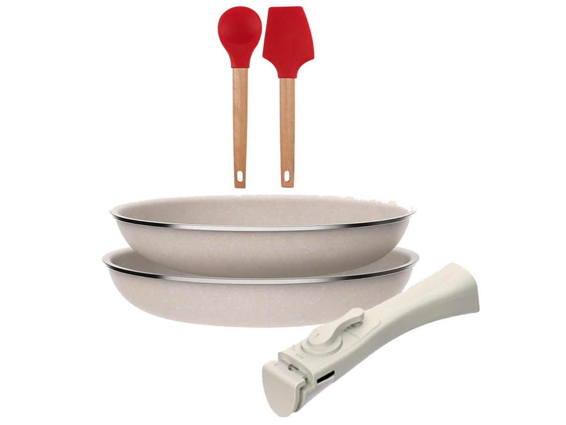 Sartenes Ø24ø28cm Inducción Clickcook Y Utensilios De Cocina