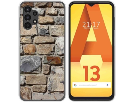 Carcasa para Samsung Galaxy A13 4G TUMUNDOSMARTPHONE Dibujos Ladrillo 03 Multicolor
