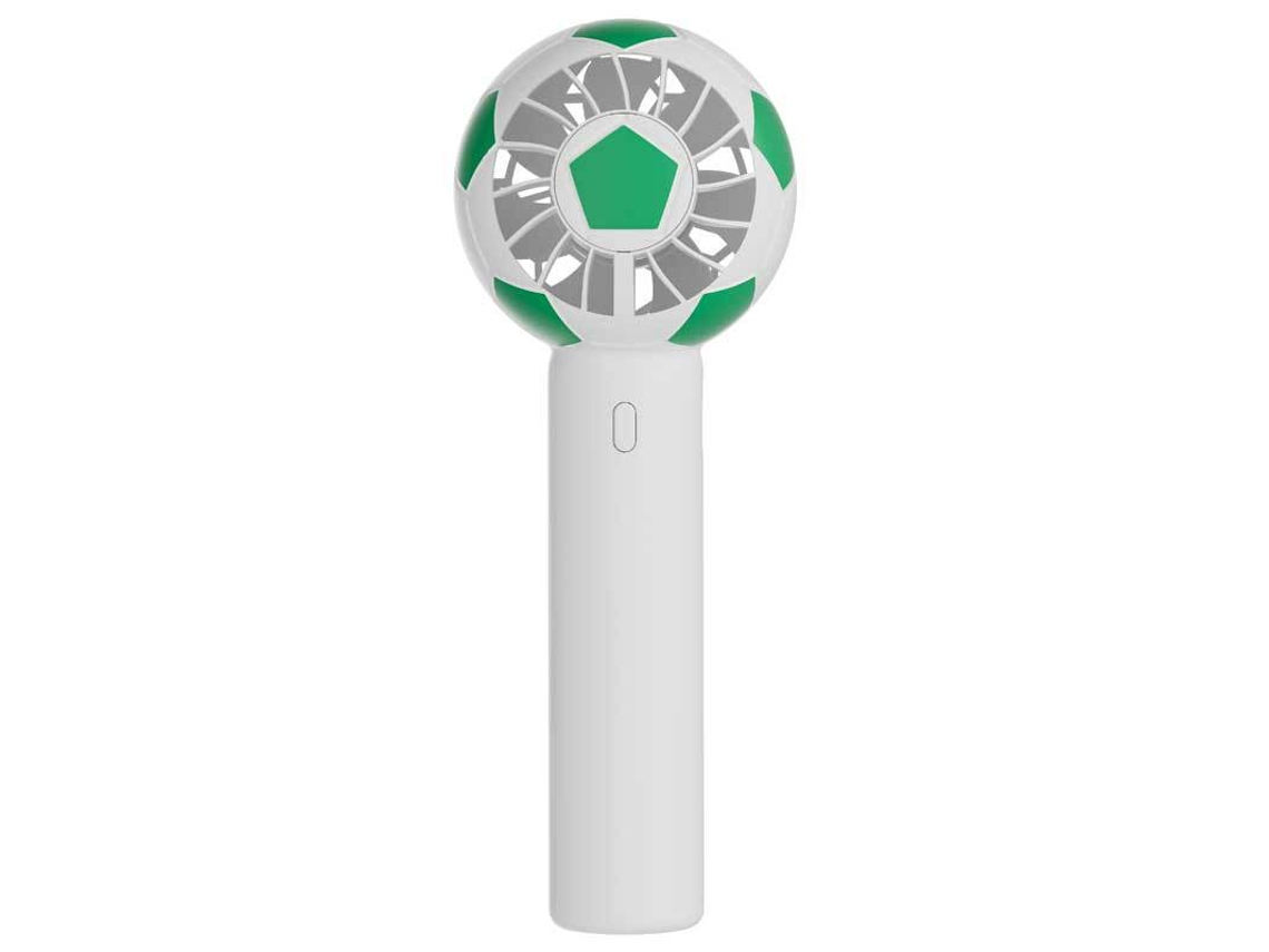Ventilador Portátil Con Forma De Balón De Fútbol, 3 Velocidades, Usb-c, Ideal Para Eventos Deportivos Y El Mundial, Diseño Ergonómico Para U