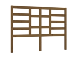 Maison Exclusive - Cabecero De Cama Madera Maciza De Pino Marrón Miel 156x4x104 Cm