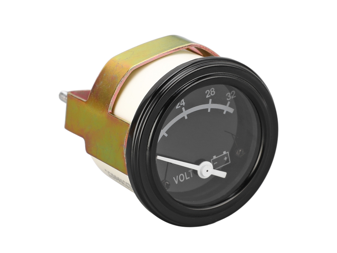 Voltímetro Analógico De Panel Redondo 24v Para Generador Diesel Cummins Accesorio