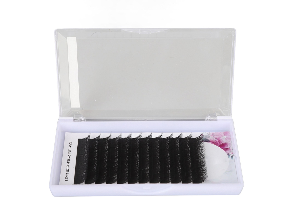 Extensiones De Pestañas Postizas De 12 Mm De Grosor Y Rizo Largo Para Extensiones De Pestañas.
