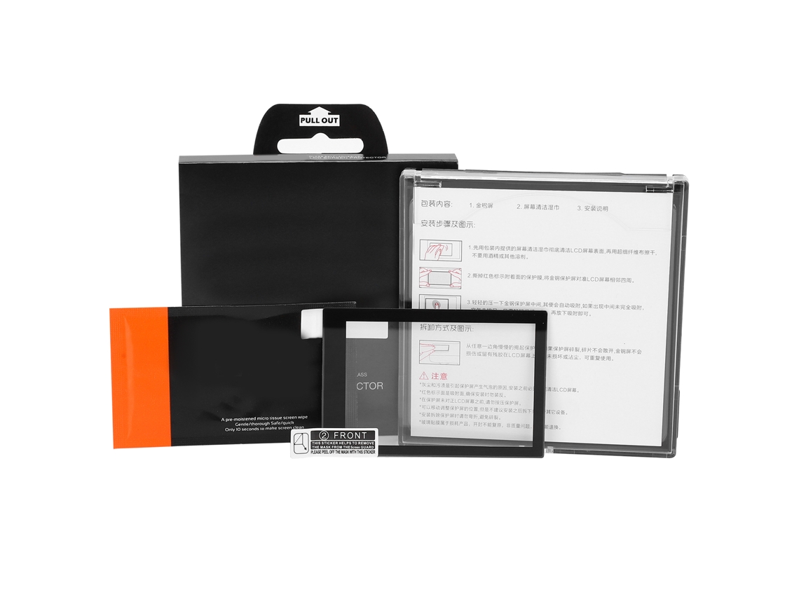 TRUYUETY Película de Cristal Templado para Pantalla LCD y Cámara Canon M6/M50/M100/M6 II/RP