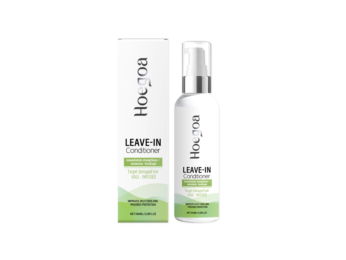 Acondicionador sin enjuague fortalecedor para un cabello fuerte y saludable.