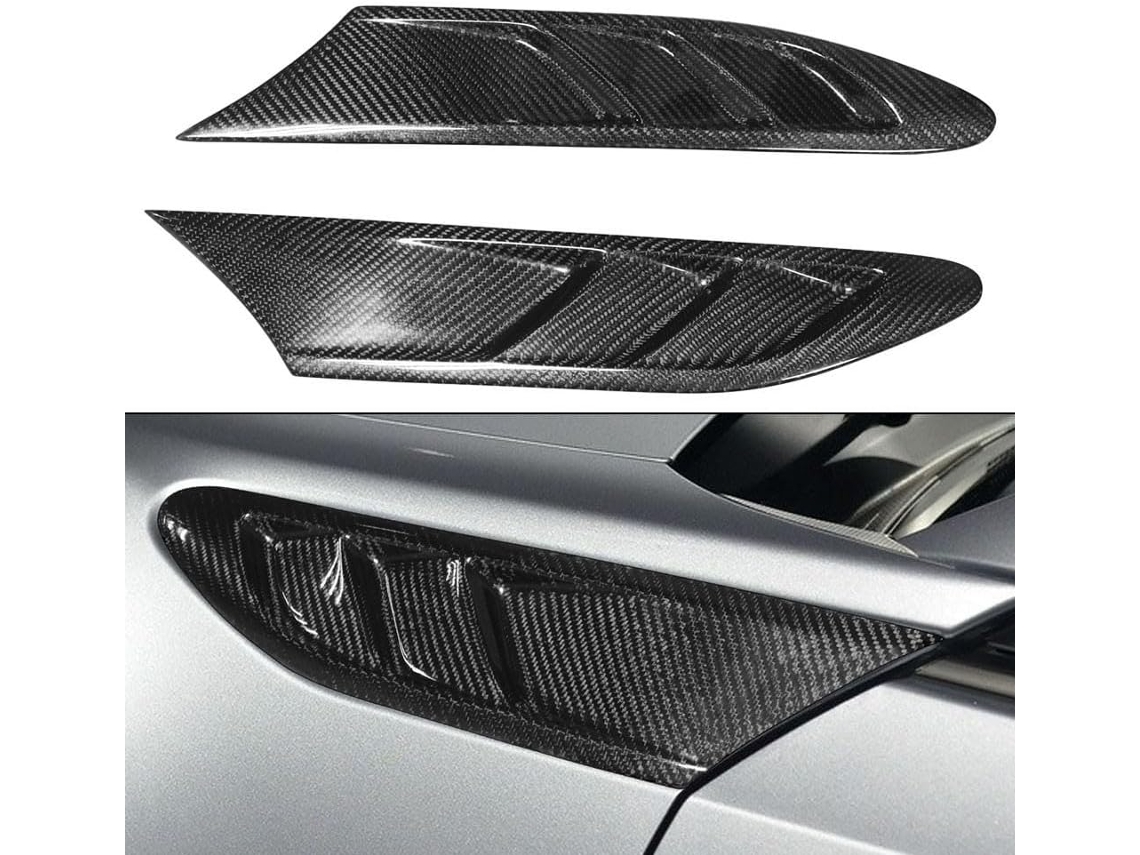 Cubierta De Ventilación Lateral De Fibra De Carbono Compatible Con Toyota 86 2012-2020, Brz, Scion Fr S