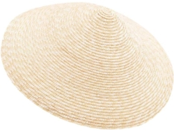 Sombrero de sol trenzado con ala ancha