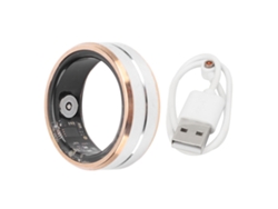Anillo Inteligente Con Monitor De Actividad Física, Acero Inoxidable, Ip68 Y Monitorización De La Salud.