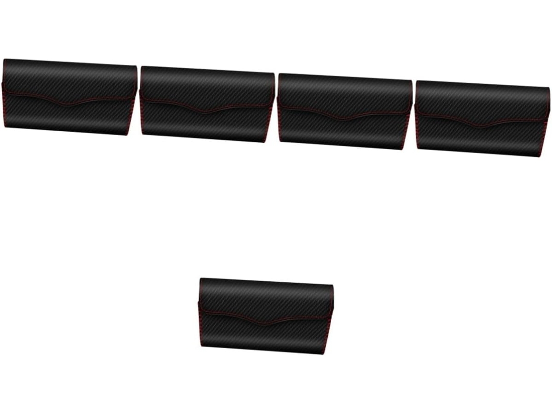 Estuche Para Gafas De Coche De 5 Piezas, Soportes Para Monturas De Gafas De Sol Y Gafas Graduadas.