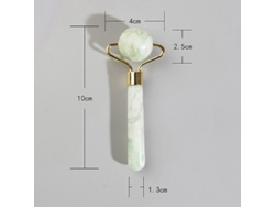 Rodillo De Jade Y Raspador Gua Sha Para Masaje Facial, De Cuello Y Corporal: Herramienta De Belleza Para Adelgazar El Rostro Y Cuidar La Piel.