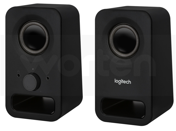 Altavoces 2.0 LOGITECH Z150 negro (PC - 3 W - Control de volumen)