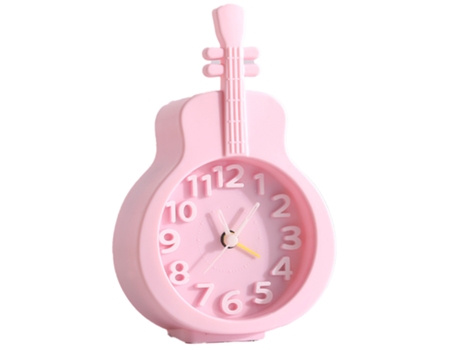 ELKUAIE Despertador Creativo Digital Escritorio Reloj de tiempo Novedad Reloj de cabecera Modelo Estatuilla Ornamento