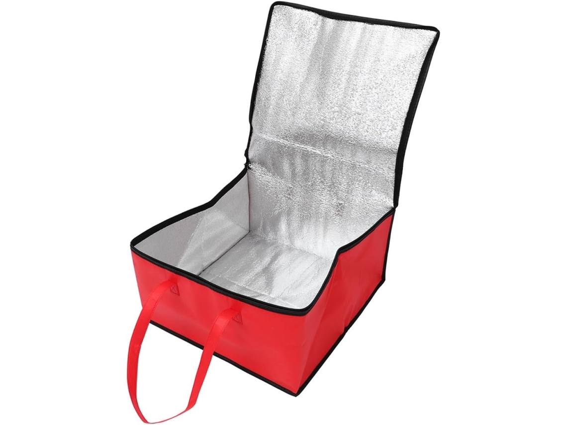 Bolsa Térmica Para Alimentos De Gran Capacidad Para Té, 40 X 40 X 45 Cm, De Papel De Aluminio No Tejido, Plegable.