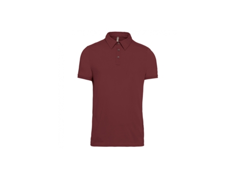 Camisa KARIBAN Pólo Jersey Rojo (3XL)