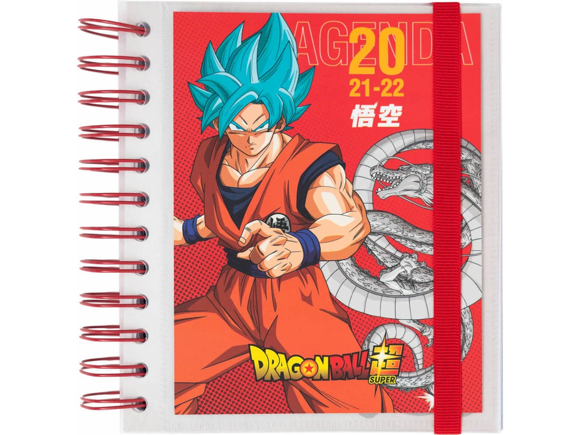 Agenda Escolar ERIK EDITORES Dragon Ball (2021/2022 - Diario - 14x16cm)