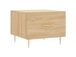 Mesa de centro de madera de roble MAISON EXCLUSIVE (50x50x40 cm)