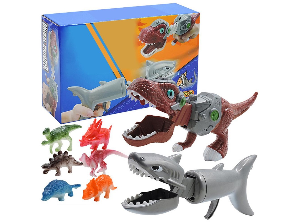 Dinosaurio Tiburón Con Garra De Mano, Juguetes Para Fiestas, Regalo Para Niños De 5 Años En Adelante