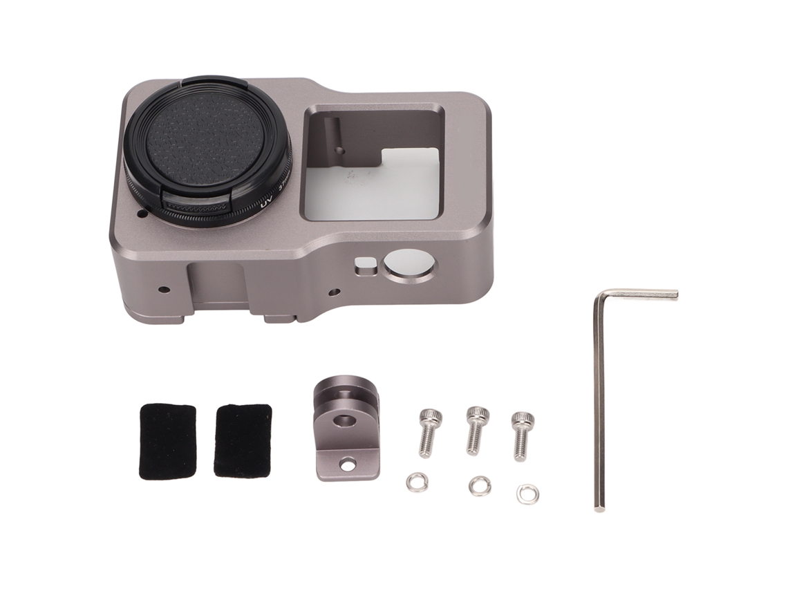 Marco Protector De Aleación De Aluminio Para Cámara Deportiva Dji Action 2