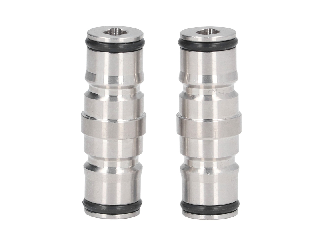 Conector de bola ciega de acero inoxidable duradero de 2 piezas para cerveza casera