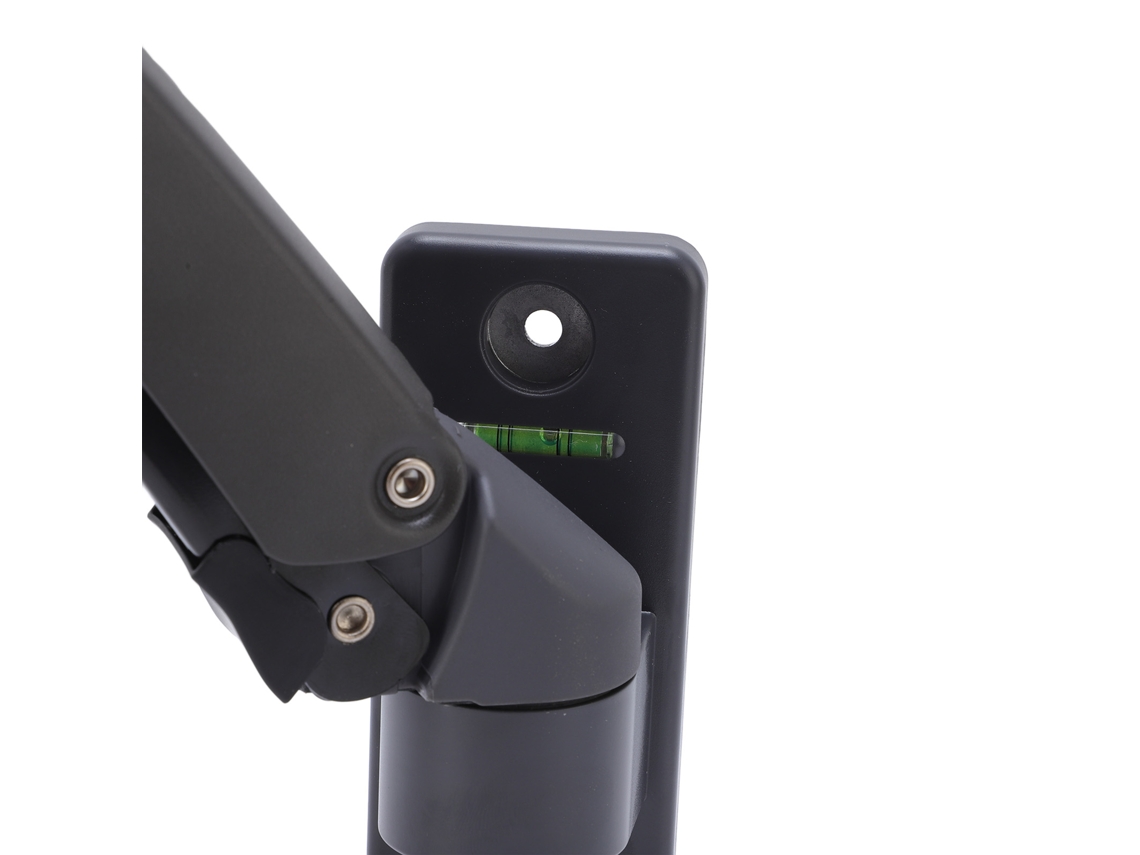 Suporte De Parede Telescópico Rotativo Ajustável Vesa Para Monitor 17-27 Polegadas Capacidade 7kg