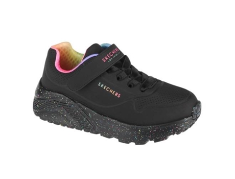 Zapatillas Deportivas SKECHERS Uno Lite Rainbow Specks Niños (Negro -Material Sintético -35)