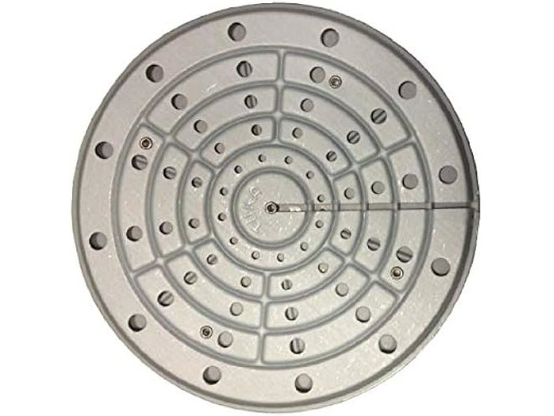 Placa difusora de calor a gas Kanguru Tuka de acero inoxidable, estufa de gas para camping Lavatelli