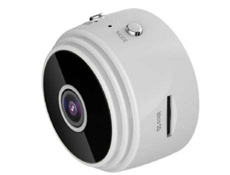 A9 Mini Cámara Espía Wifi Inalámbrica 10880P HD Cámara De Detección De Movimientoblanco BISBISOUS