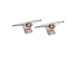 2 Ejes Huecos De Aluminio De 5,25 Pulgadas Para Monopatín Longboard Con 4 Ruedas