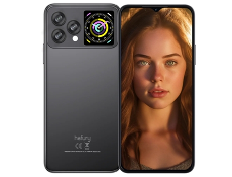 Smartphone 4G CUBOT HAFURY V1 16GB(8+8) 256GB 6.58” Negro